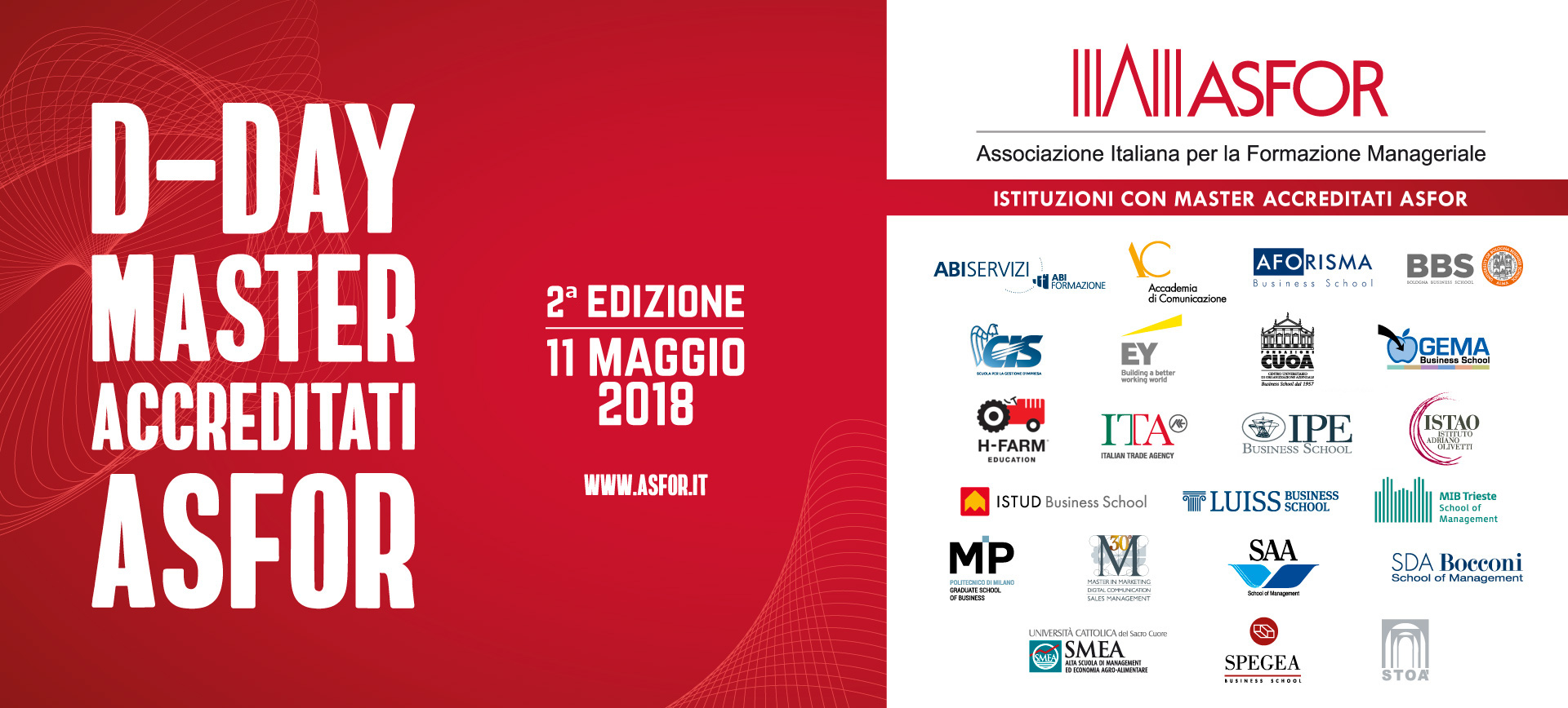 banner dday 2018 master ISTUD ASFOR