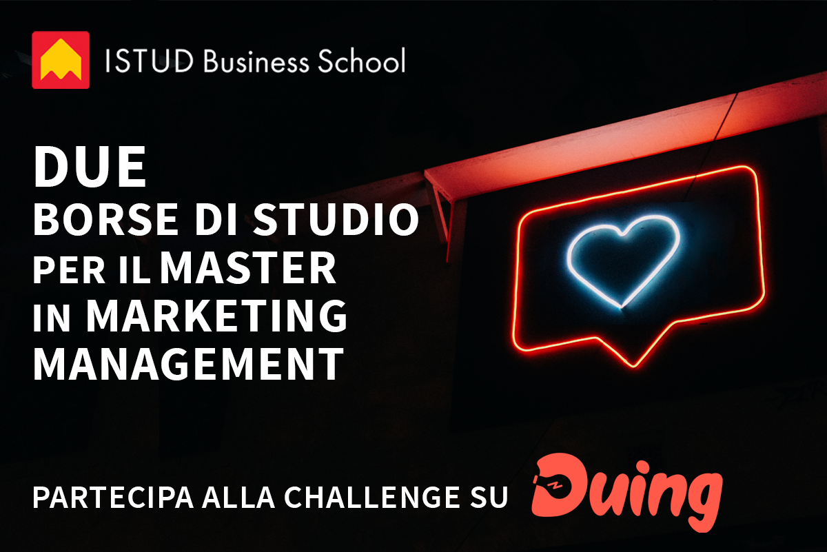 borse di studio master in marketing istud