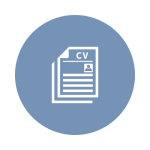 Icona che descrive il processo di recruitment e selezione