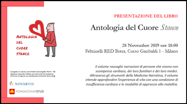 presentazione libro antologia del cuore stanco istud in feltrinelli